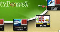 Party Poker table